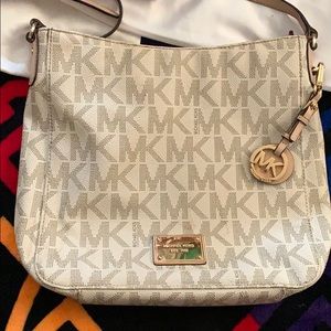 *SOLD*MK monogram messenger crossbody